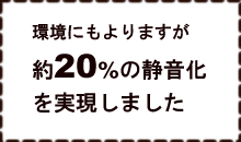 静音化